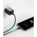BASEUS TZCCSUP-B01 Super Si nabíječka s kabelem USB-C/Lightning a výkonem 20W, černá