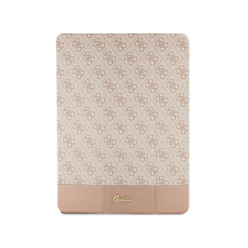 Pouzdro Guess 4G STRIPE pro iPad Pro 12.9" - růžová