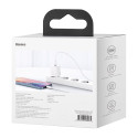 BASEUS TZCCSUP-B02 Super Si nabíječka s kabelem USB-C/Lightning a výkonem 20W, bílá