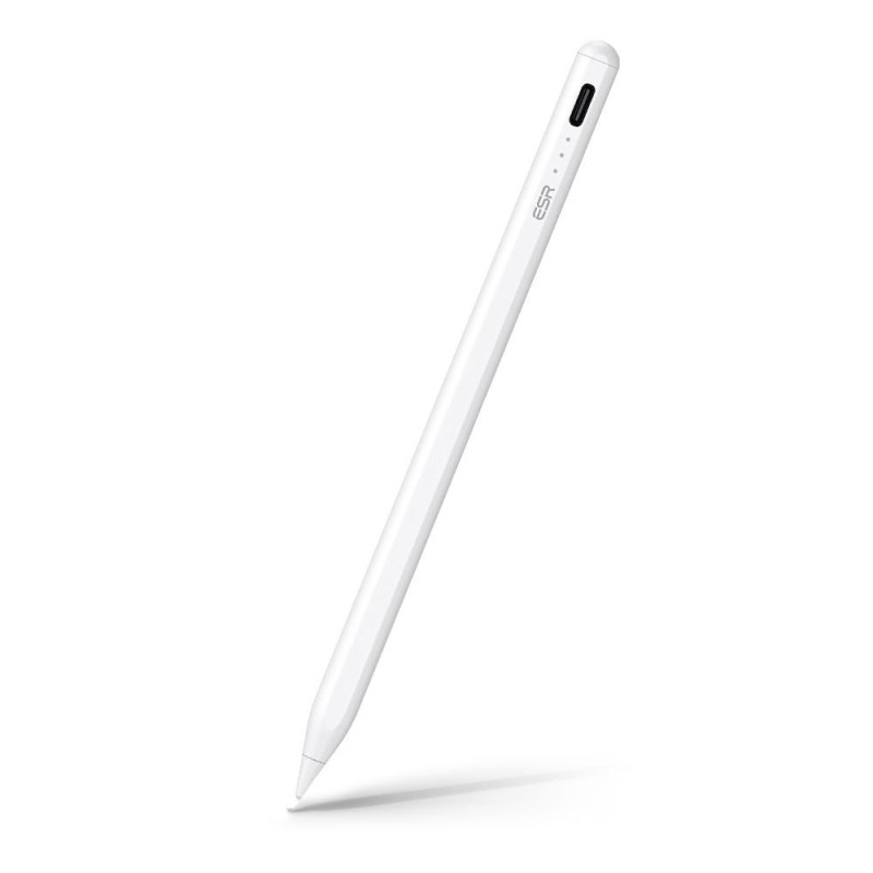 Stylus pera ESR Digital+ MAGNETIC pro iPad - bílá