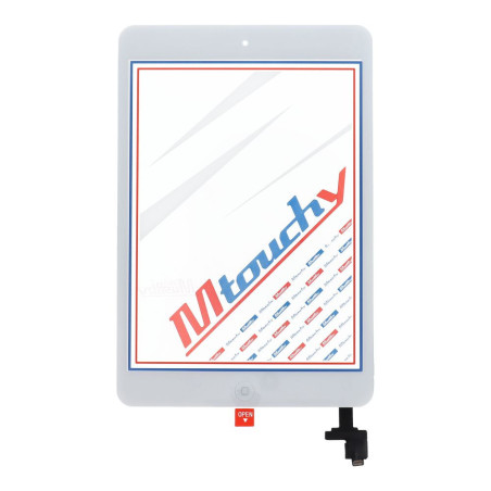 MUSTTBY Touch screen + back sticker + Home pro iPAD Mini2 - white
