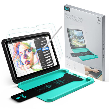 Ochranné sklo ESR PAPER FEEL 2-Pack pro iPad Air 13" clear