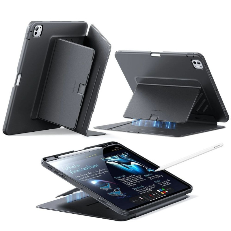 Pouzdro ESR FLIP HYBRID pro iPad Pro 11" 5 / 6 / 2024-2025 - černé