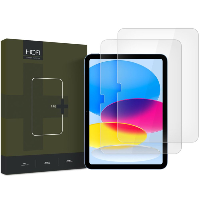 Ochranné sklo Hofi PRO+ 2-PACK pro iPad 10.9“ 10 / 2022 / 11” 11 / 2025 - clear