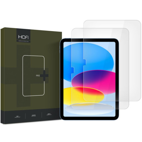 Ochranné sklo Hofi PRO+ 2-pack pro iPad 10.9/11 - clear