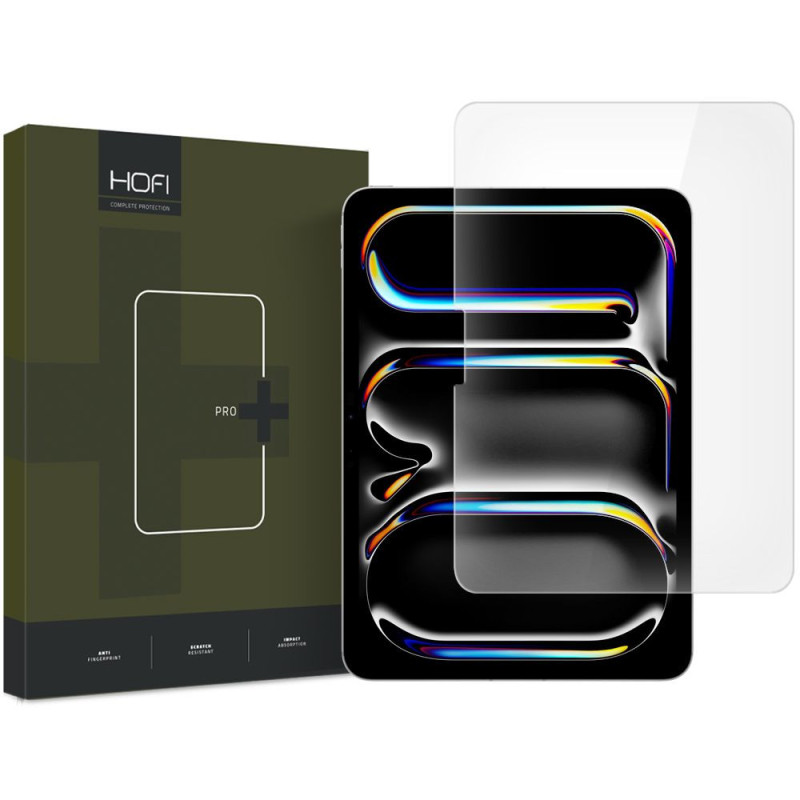 Ochranné sklo Hofi GLASS PRO+ pro iPad Air 13” 1 / 2 / 3 / 2024-2026 / PRO 13 7 / 8 / 2024-2025 - clear