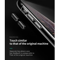 BASEUS WIAPIPH65-QA01 Silikonový kryt se šňůrkou pro iPhone XS Max, kouřově černý