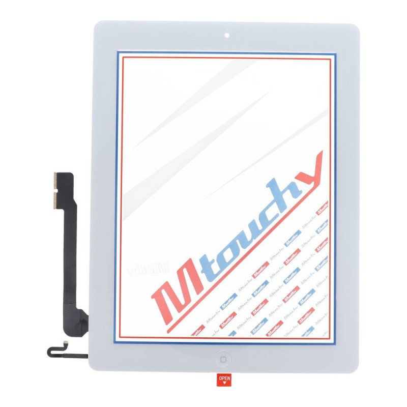 Digitizer / dotykové sklo MUSTTBY pro iPAD 4 - white