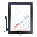 Musttby Touch screen + back sticker + Home iPad 4 černá