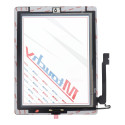 Musttby Touch screen + back sticker + Home iPad 4 černá