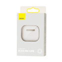 BASEUS WIAPPOD-CBZ02 Ultra tenký silikonový kryt pro Apple AirPods 3 (2021), bílý