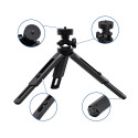 AG PREMIUM Mini teleskopický tripod se závitem 1/4" a čelistí pro telefon 4,5-7", černý