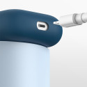 BASEUS WIAPPOD-CBZ03 Ultra tenký silikonový kryt pro Apple AirPods 3 (2021), tmavě modrý