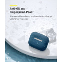 BASEUS WIAPPOD-CBZ03 Ultra tenký silikonový kryt pro Apple AirPods 3 (2021), tmavě modrý