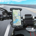 Acefast mechanický držák telefonu na kolo motocykl skútr černý (D15)