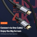 BASEUS WKSX000113 HDMI/HDMI 2.0 Kabel s podporou 4K/60Hz, 0,75m, černý