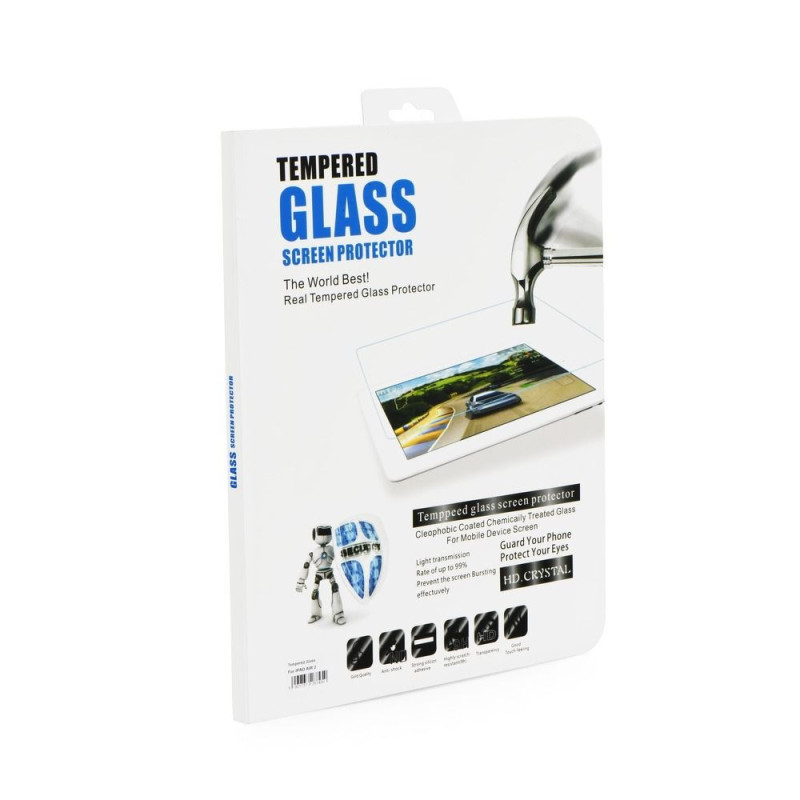 Ochranné sklo Blue Star TEMPERED GLASS pro iPad Air / Air 2 - modrá