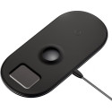 BASEUS WX3IN1-C01 Bezdrátová nabíječka 3v1 pro iPhone, Watch a AirPods, černá