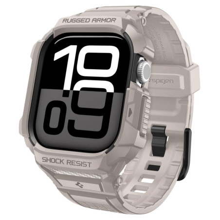 Řemínek Spigen Rugged Armor Pro Apple Watch 42mm - béžová