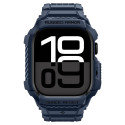 Řemínek Spigen Rugged Armor Pro pro Apple Watch 42mm - navy blue