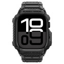 Řemínek Spigen RUGGED ARMOR PRO pro Apple Watch 42mm - černý