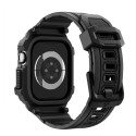 Řemínek Spigen RUGGED ARMOR PRO pro Apple Watch 42mm - černý