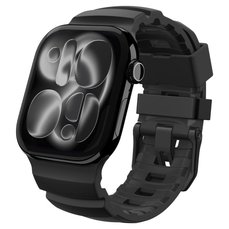 Řemínek Spigen WBS2 pro Apple Watch 44 / 45 / 46 / 49 mm - černý
