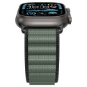 Řemínek Spigen WBF1 pro Apple Watch – černá a zelená