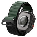 Řemínek Spigen WBF1 pro Apple Watch – černá a zelená