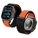 Řemínek Spigen WBF1 pro Apple Watch 44/45/46/49mm - black/orange