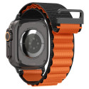Řemínek Spigen WBF1 pro Apple Watch 44/45/46/49mm - black/orange