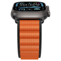 Řemínek Spigen WBF1 pro Apple Watch 44/45/46/49mm - black/orange