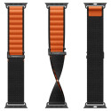 Řemínek Spigen WBF1 pro Apple Watch 44/45/46/49mm - black/orange