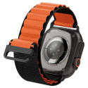 Řemínek Spigen WBF1 pro Apple Watch 44/45/46/49mm - black/orange