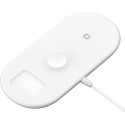BASEUS WX3IN1-C02 Bezdrátová nabíječka 3v1 pro iPhone, Watch a AirPods, bílá