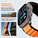 Řemínek Spigen WBF1 pro Apple Watch 44/45/46/49mm - black/orange