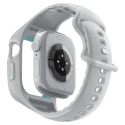 Řemínek Spigen LIQUID AIR PRO pro Apple Watch 10 46mm - šedý
