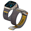 Řemínek Spigen ATHLEX AIR pro Apple Watch 44/45/46/49 mm šedý
