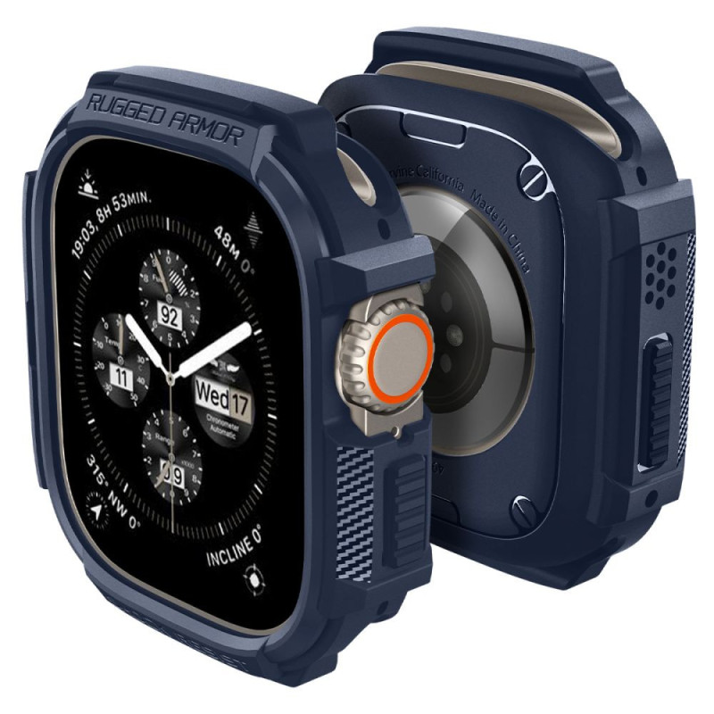 Kryt Spigen RUGGED ARMOR pro Apple Watch Ultra 1 / 2 - tmavě modrý