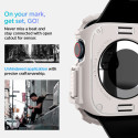 Kryt Spigen Rugged Armor pro Apple Watch 10 46mm - béžová