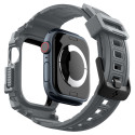 Řemínek Spigen Rugged Armor Pro pro Apple Watch 10 46mm - šedá