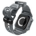 Řemínek Spigen Rugged Armor Pro pro Apple Watch 10 46mm - šedá