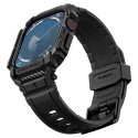 Řemínek Spigen Rugged Armor Pro pro Apple Watch 10 46mm - černý
