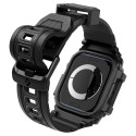 Řemínek Spigen Rugged Armor Pro pro Apple Watch 10 46mm - černý