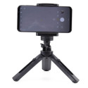 AG PREMIUM Mini teleskopický tripod se závitem 1/4" a čelistí pro telefon 4,5-7", černý