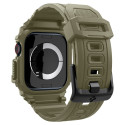 Řemínek Spigen Rugged Armor ”Pro” pro Apple Watch 10 46mm - zele