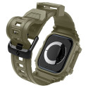 Řemínek Spigen Rugged Armor ”Pro” pro Apple Watch 10 46mm - zele
