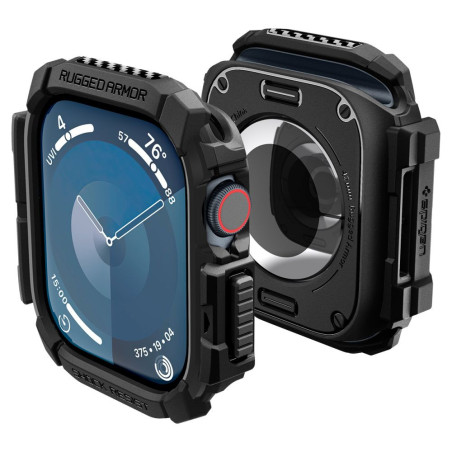 Kryt Spigen Rugged Armor pro Apple Watch 10 (42mm) černý