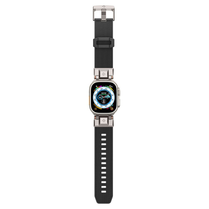 Řemínek Spigen DuraPro Armor pro Apple Watch 4/5/6/7/8/9/SE/Ultra (42/44/45/49 mm) - černý