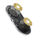 BASEUS WXJK-02 Simple bezdrátová nabíječka 2v1 pro iPhone a AirPods, bílá